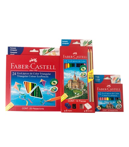 PINTURA F.CASTELL X 12 LARGA +SACAP PINTURA F.CASTELL X 12 LARGA +SACAP.+BORRAD (12)