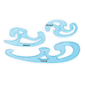 JUEGO DE CURVIGRAFOS X 3 ARTESCO  (12)