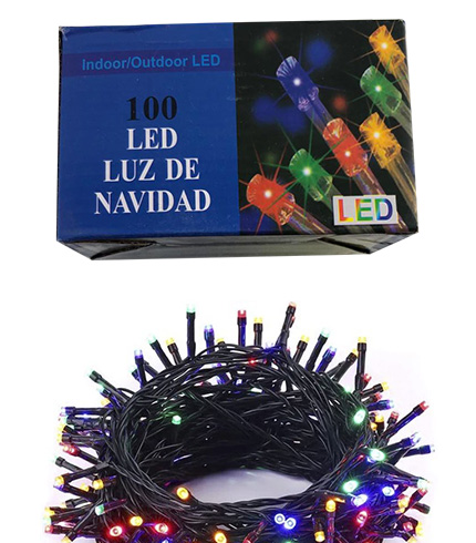 LUCES X 100  MULTIFUNCION LED  COLORES JAHD06- 04