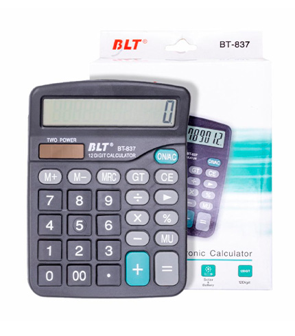 CALCULADORA BESTER  BLT-837 12 DIG DE MESA