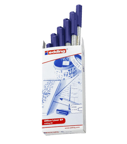 MARCADOR EDDING  89 AZUL   PF 0.3