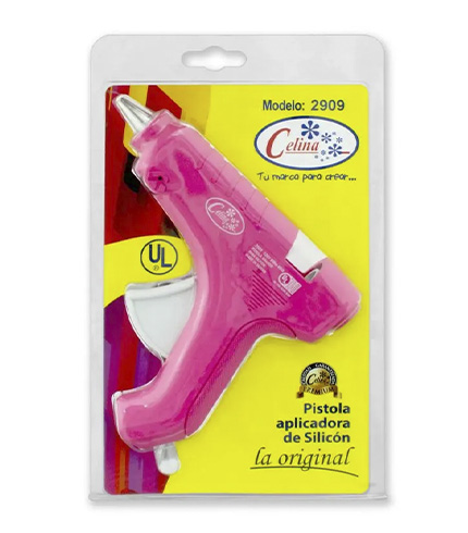 PISTOLA P/SILICON CELINA GRANDE COLORES (3-24)