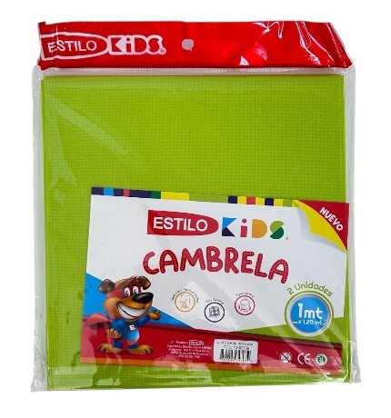 TELA CAMBRELA 120 X 100 X 2 VERDE CLARO